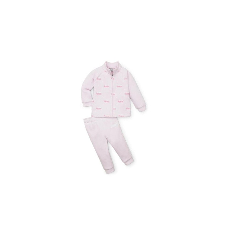 Kids Puma Kids | Puma Minicats Aop Jogger - Pearl Pink