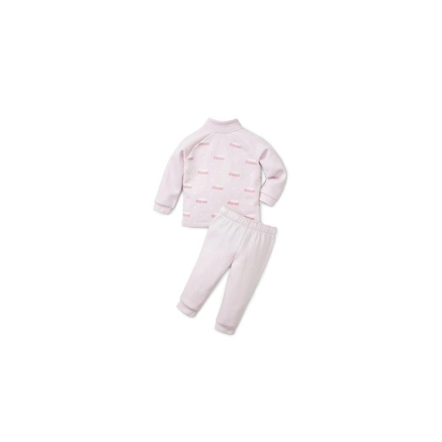 Kids Puma Kids | Puma Minicats Aop Jogger - Pearl Pink