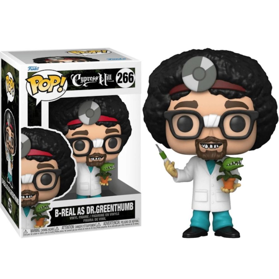 Men Funko Pop! Vinyl | Funko Cypress Hill B Real Dr. Greenthumb Pop! Vinyl #266