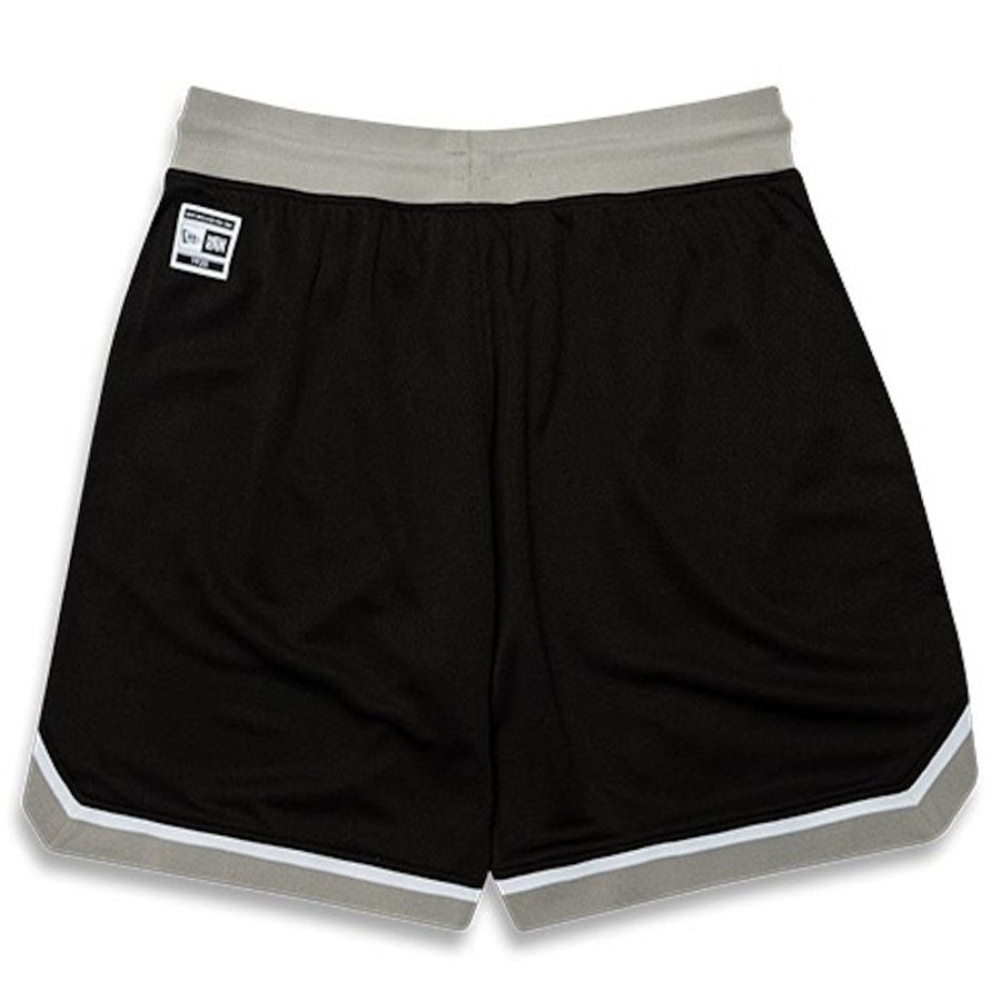 Men New Era Nfl Clothing | New Era Sport Mesh Basketball Short Las Vegas Raiders - Black