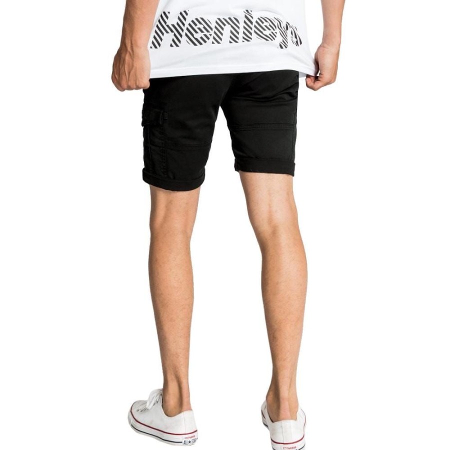 Men Henleys Shorts | Henleys Leon Short - Black