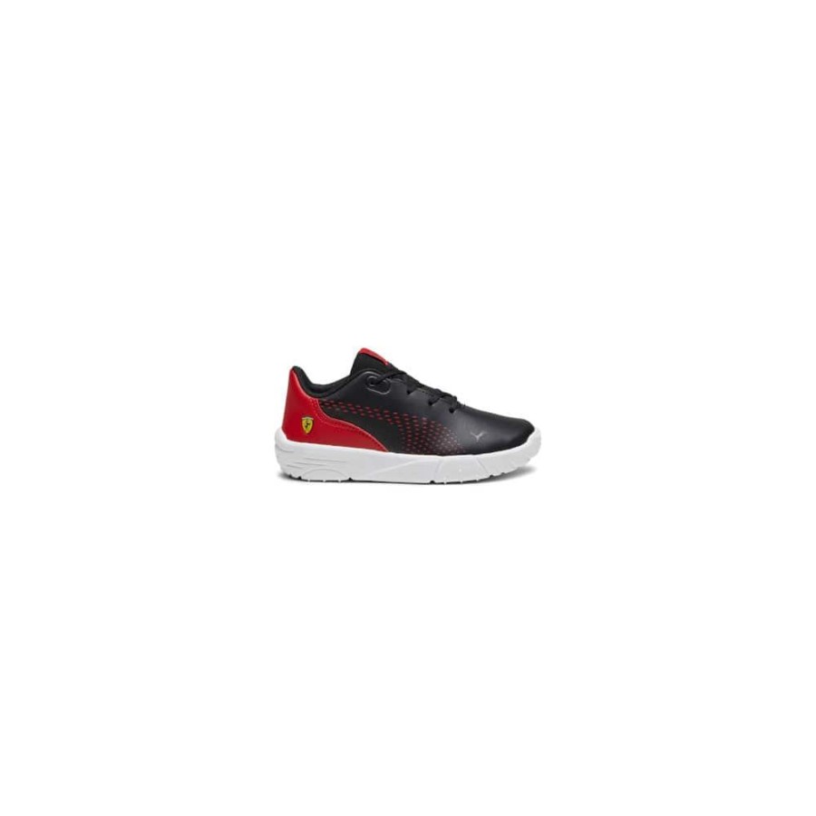 Kids Puma Kids | Puma Childrens Ferrari Drift Cat Ac - Black / Rosso Corsa / White