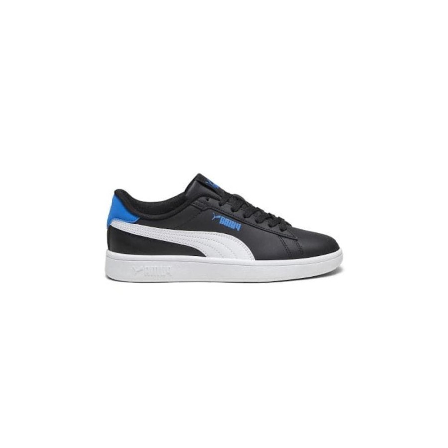 Kids Puma Kids | Puma Kids Smash 3.0 L - Black / White / Racing Blue