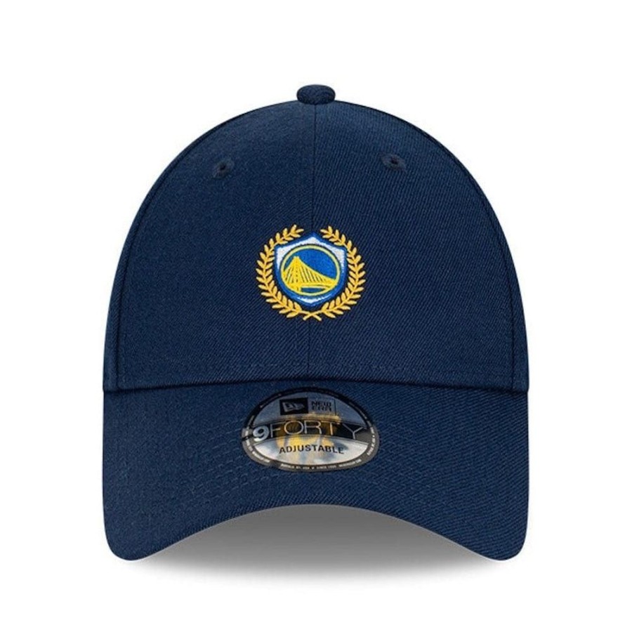 Men New Era Strapback | New Era 9Forty Laurel Strapback Golden State Warriors - Oceanside Blue