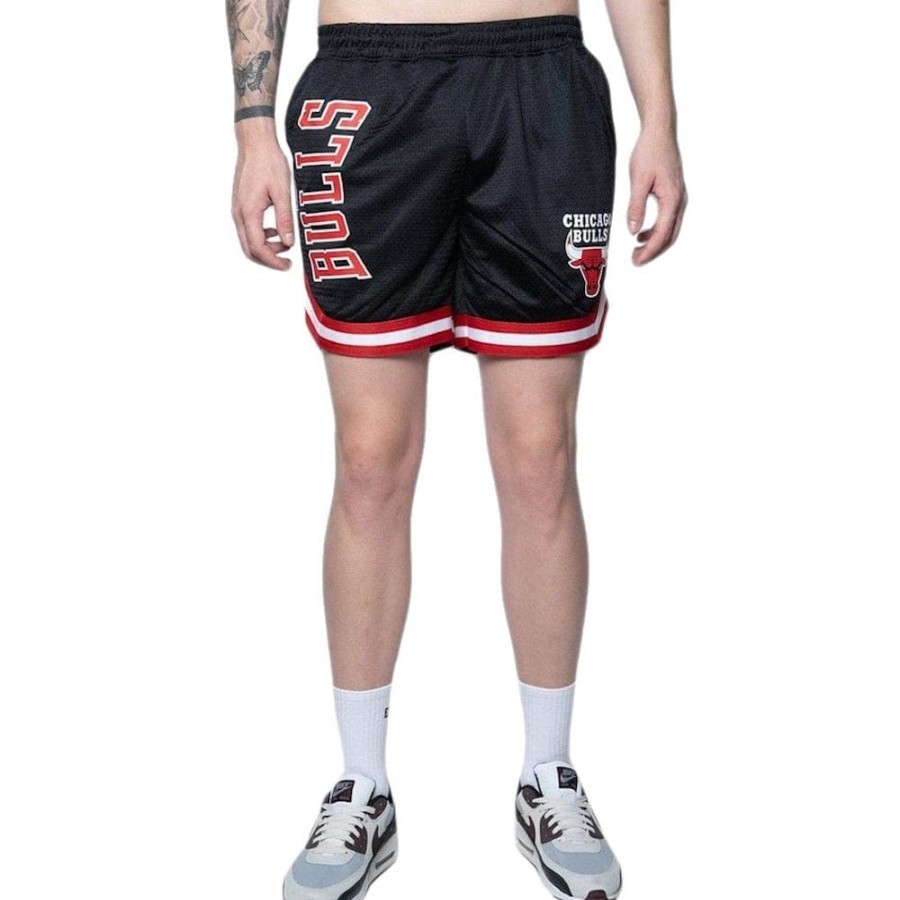 Men NBA Essentials Shorts | Nba Essentials Washington Mesh Short Chicago Bulls - Black