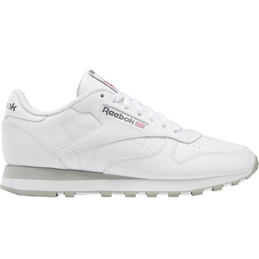 Men Reebok Reebok | Reebok Classic Leather - White / Grey