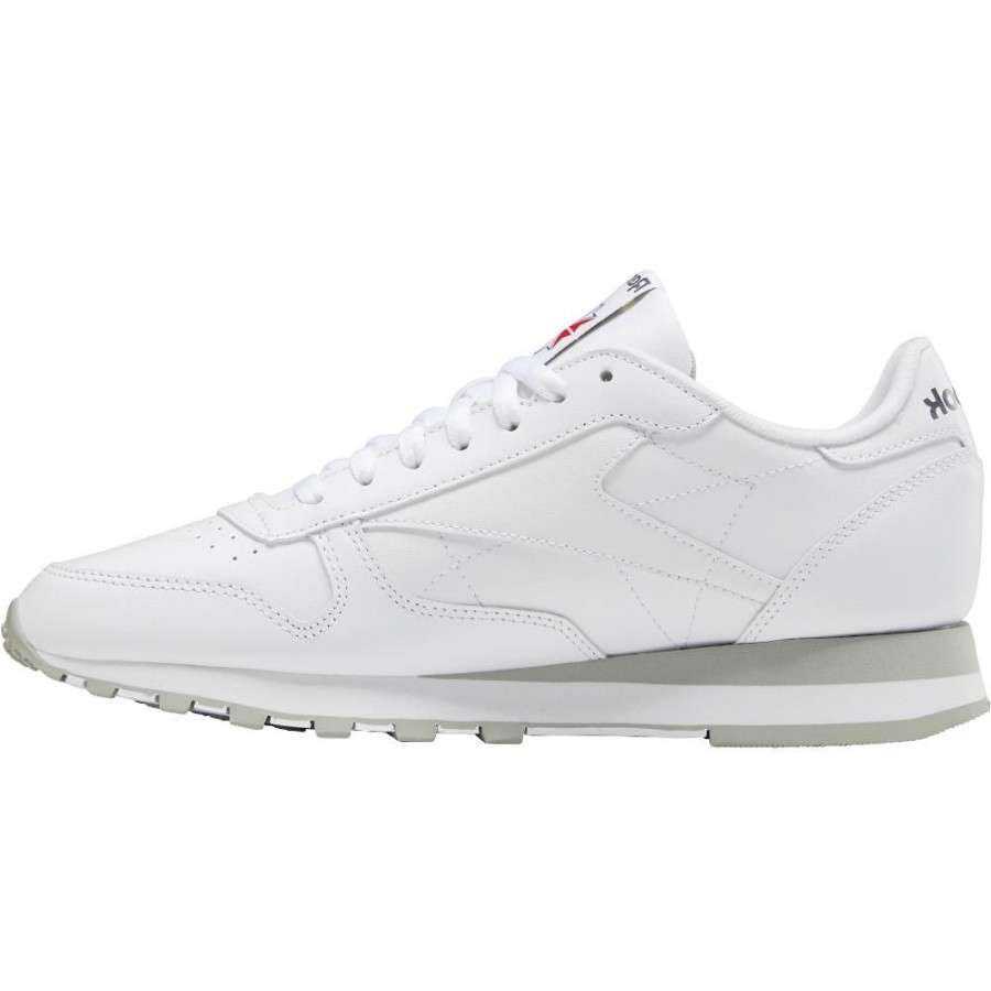 Men Reebok Reebok | Reebok Classic Leather - White / Grey