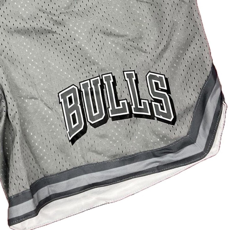 Men NBA Essentials Nba Clothing | Nba Essentials Carson Mesh Short Chicago Bulls - Light Gunmetal