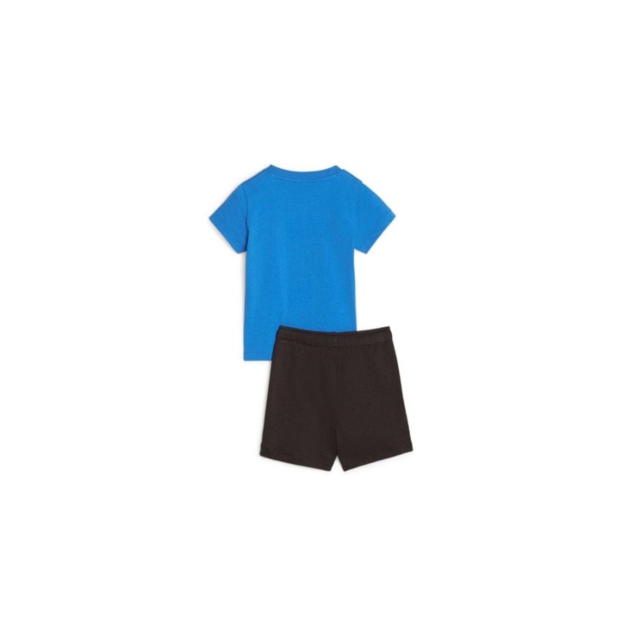 Kids Puma Kids | Puma Infants Minicats Tee & Shorts Set - Racing Blue