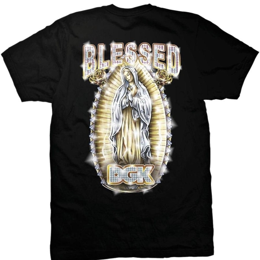 Men DGK Tees | Dgk Stay Blessed Tee - Black