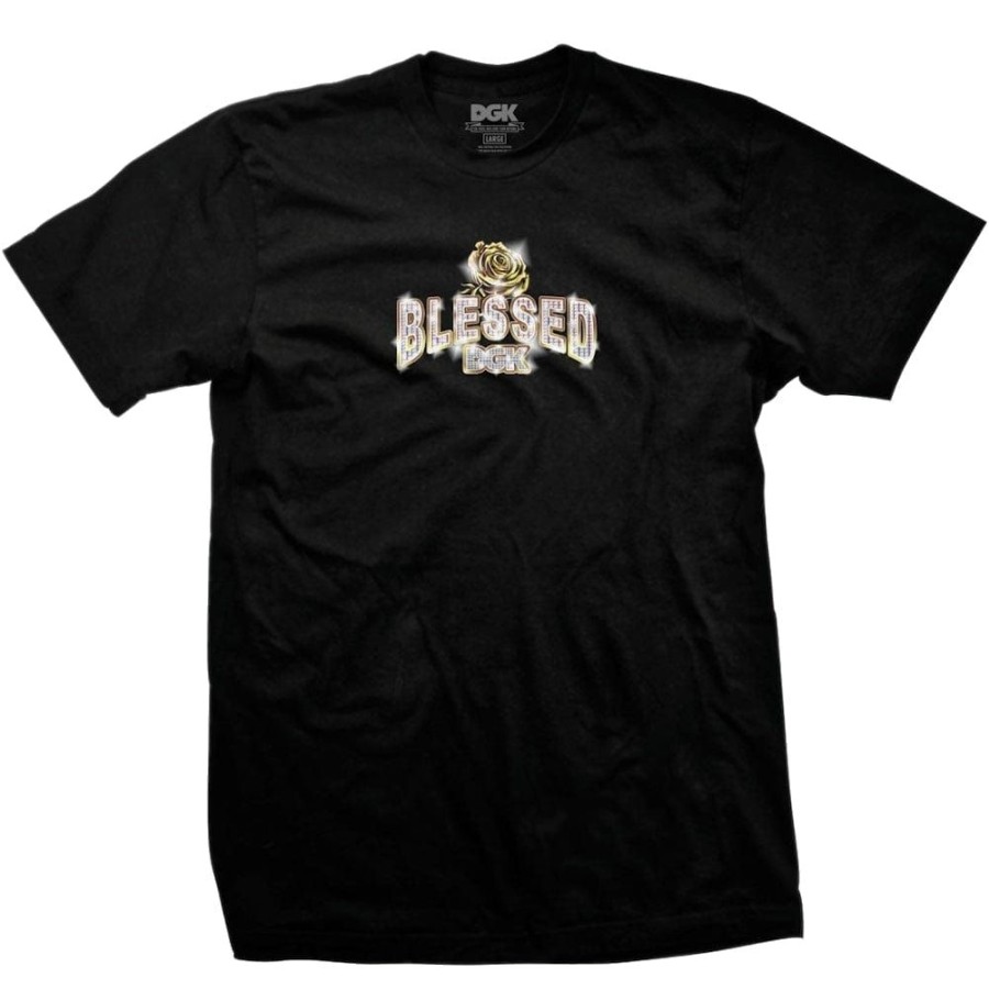 Men DGK Tees | Dgk Stay Blessed Tee - Black