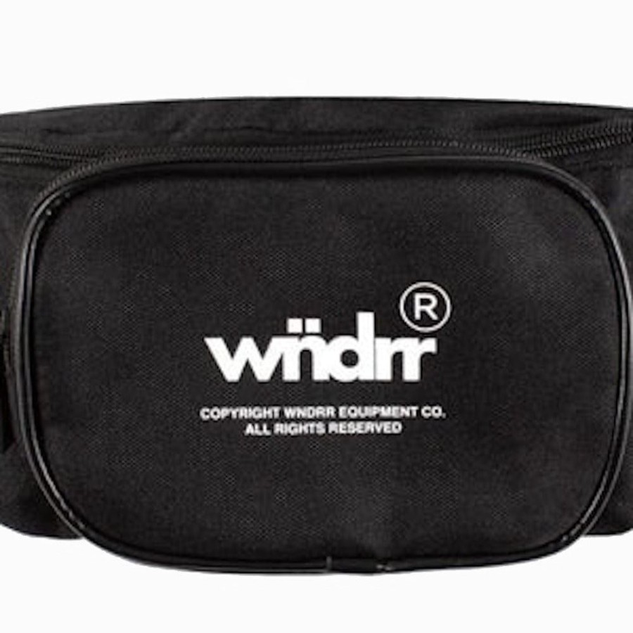 Men WNDRR Bags | Wndrr Offcut Bum Bag - Black