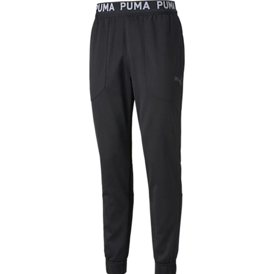 Men Puma Pants & Jeans | Puma Train Power Fleece Jogger - Black