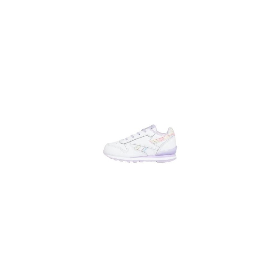 Kids Reebok Kids | Reebok Infants Classic Leather Step N Flash - White / Purple