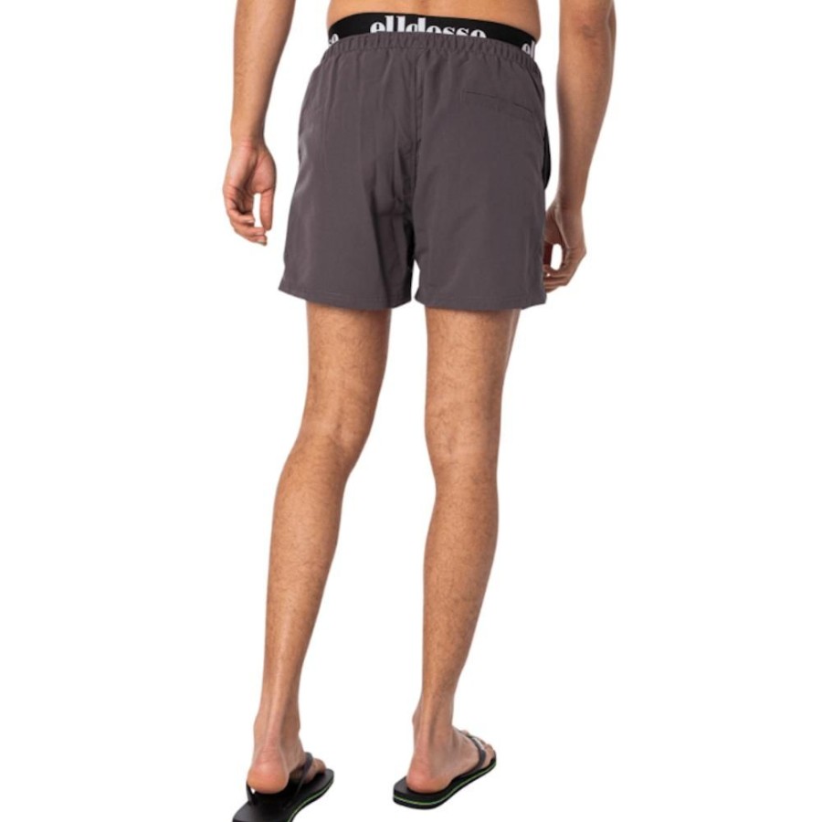 Men Ellesse Shorts | Ellesse Solara Swimshort - Dark Grey