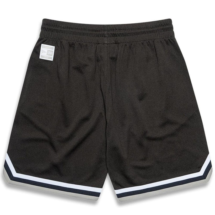 Men New Era Mlb Clothing | New Era Ny Mesh Shorts New York Yankees - Black