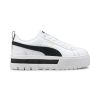 Women Puma Puma | Puma Womens Mayze Leather - White / Black