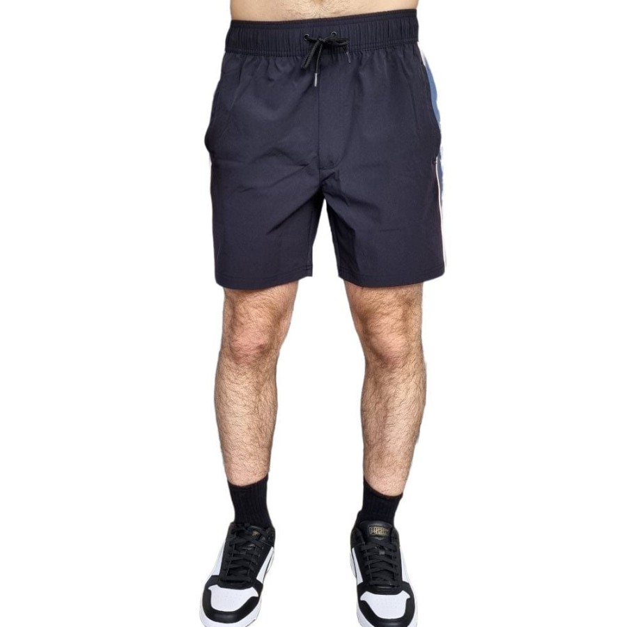 Men Henleys Shorts | Henleys Legacy Swim Short - Black