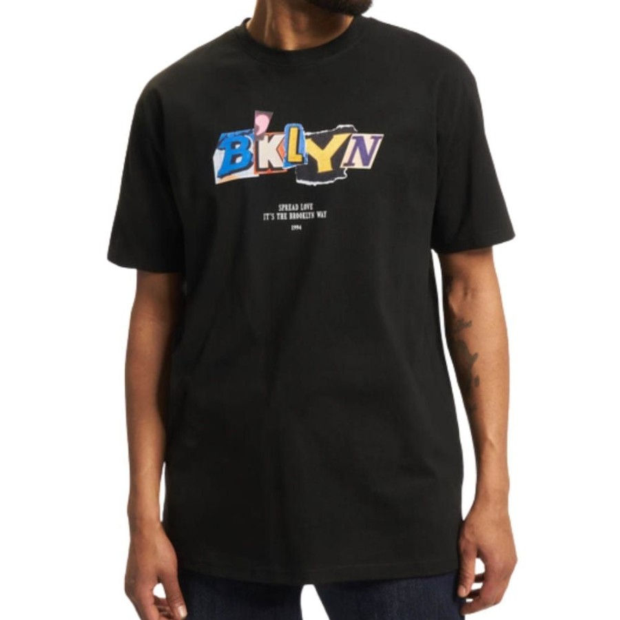 Men Mister Tee Plus Size | Mister Tee Brklyn Oversize Tee - Black