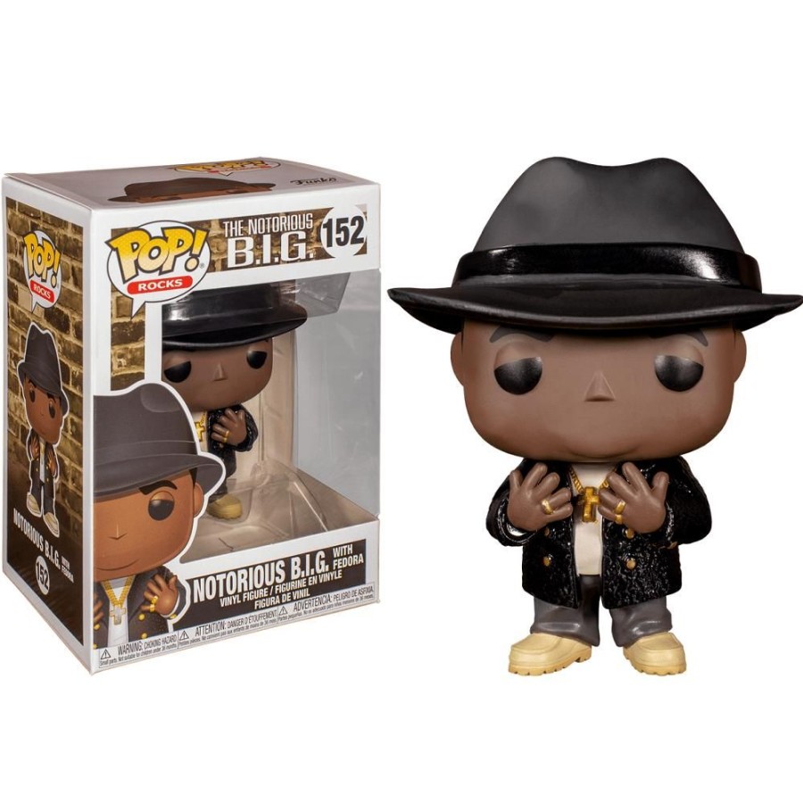 Men Funko Pop! Vinyl | Funko Notorious Big Black Fedora Pop! Vinyl #152