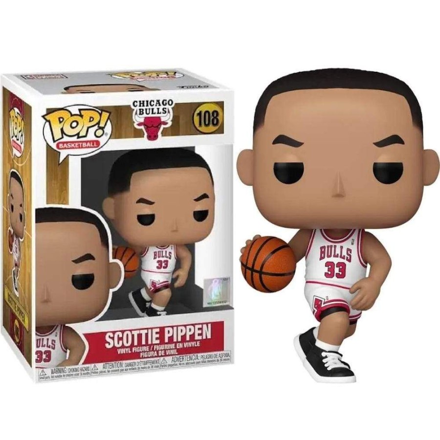 Men Funko Pop! Vinyl | Funko Nba Legends Chicago Bulls Scottie Pippen Pop! Vinyl #108