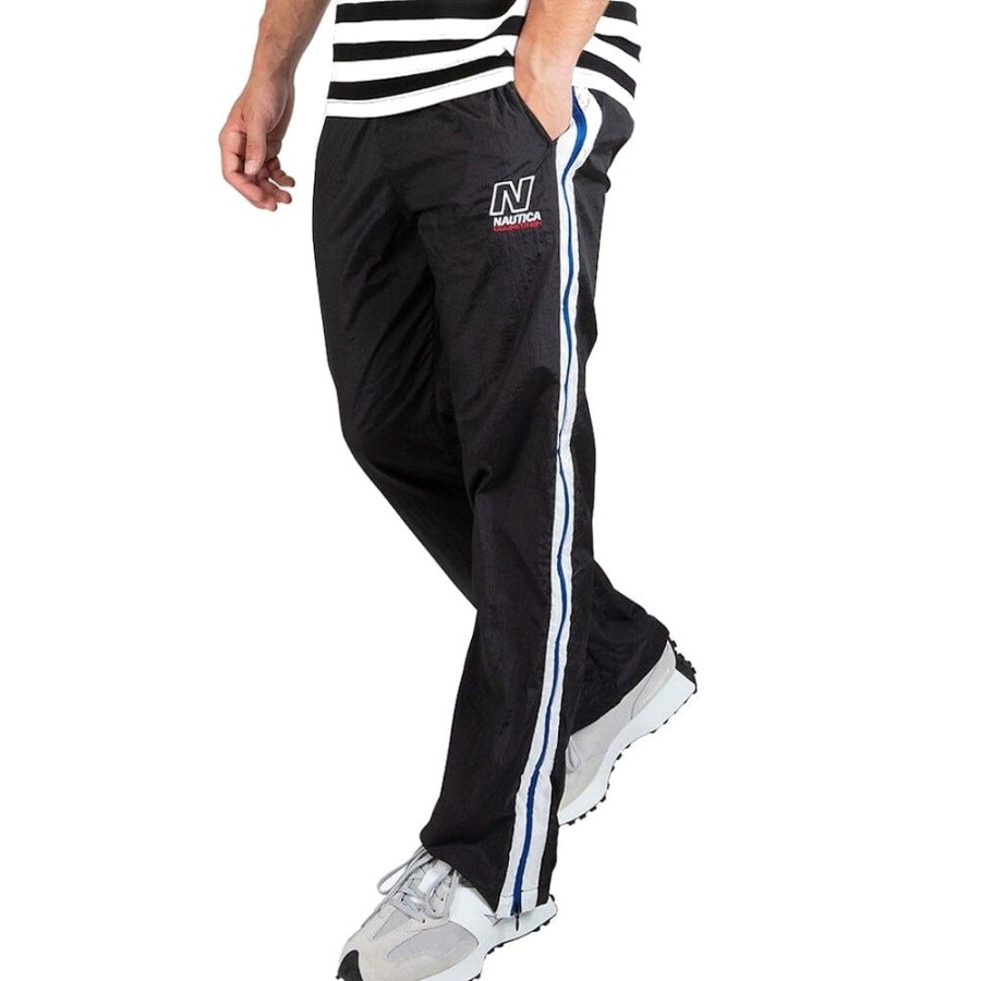 Men Nautica Pants & Jeans | Nautica Ardee Track Pant - Black