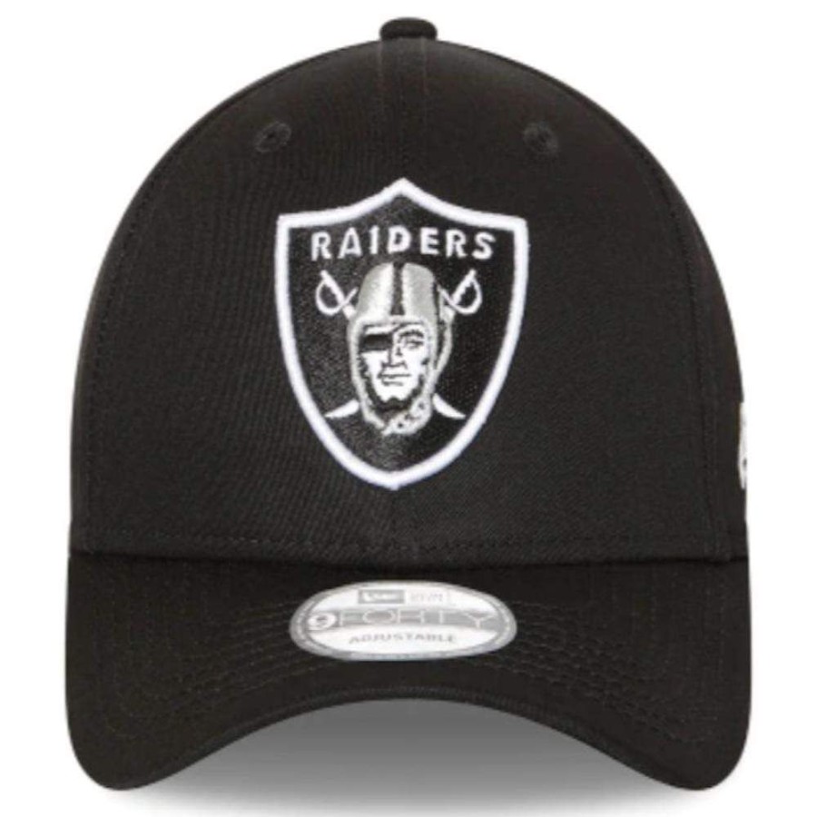 Men New Era Strapback | New Era 9Forty Strapback Las Vegas Raiders - Black / White