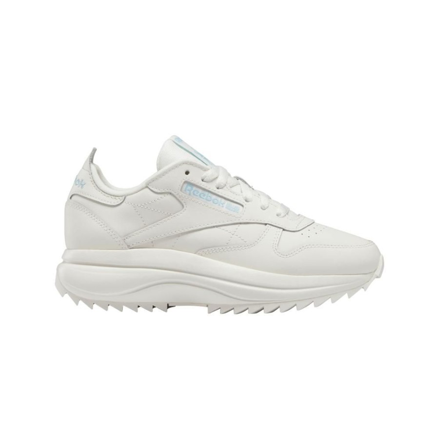 Women Reebok Reebok | Reebok Womens Classic Leather Sp Extra - Chalk / Blue Pearl