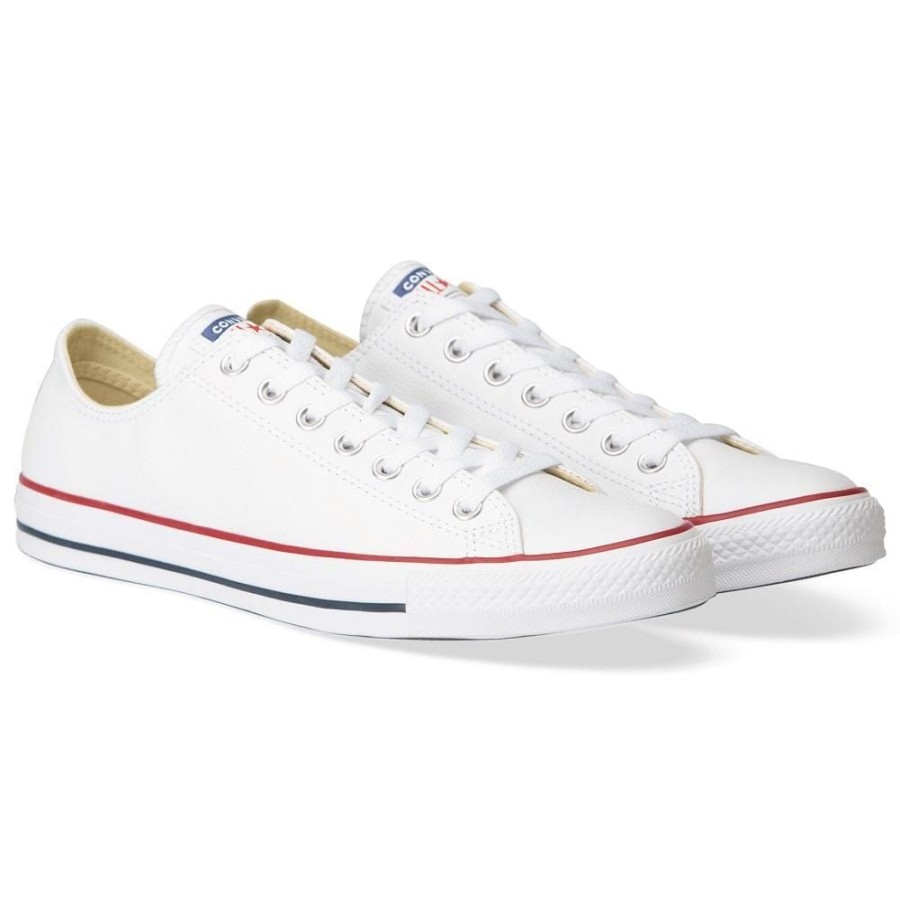 Men Converse Converse | Converse Ct All Star Low Leather - White