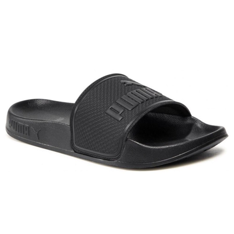 Men Puma Puma | Puma Leadcat 2.0 Slide - Black / Black