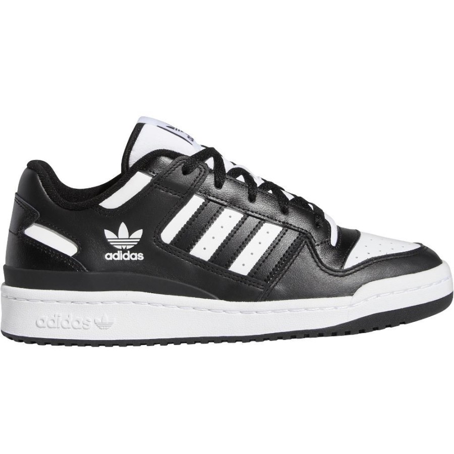 Men Adidas Adidas | Adidas Forum Low Cl - Black / White