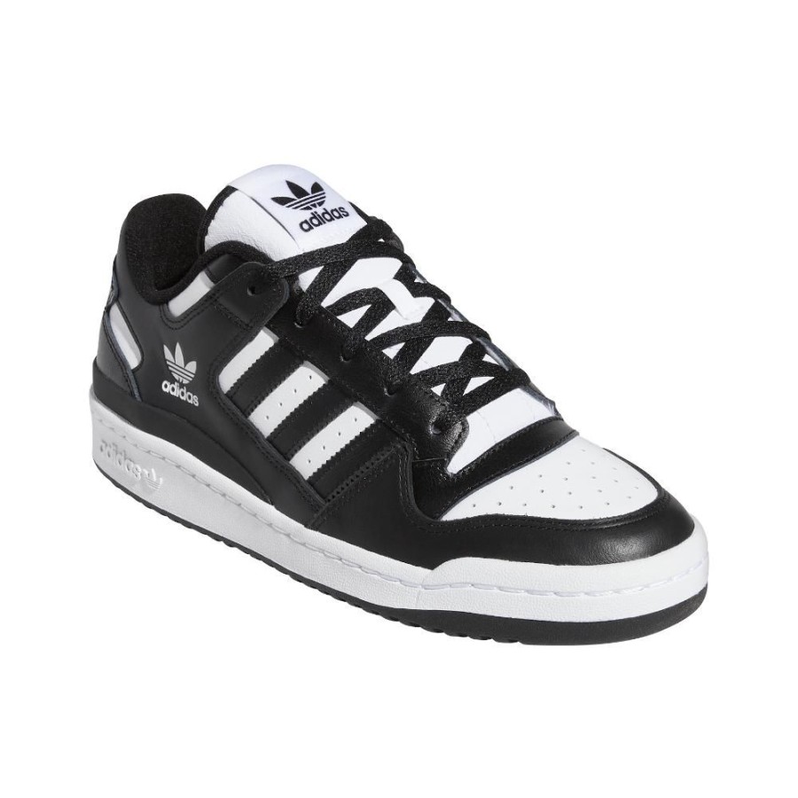 Men Adidas Adidas | Adidas Forum Low Cl - Black / White