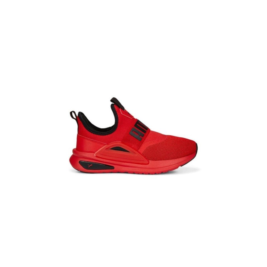 Kids Puma Kids | Puma Kids Softride Enzo Evo Slip-On - For All Time Red