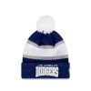 Kids New Era Headwear | New Era Youth Pro Arch Knit Beanie Los Angeles Dodgers - Dark Royal