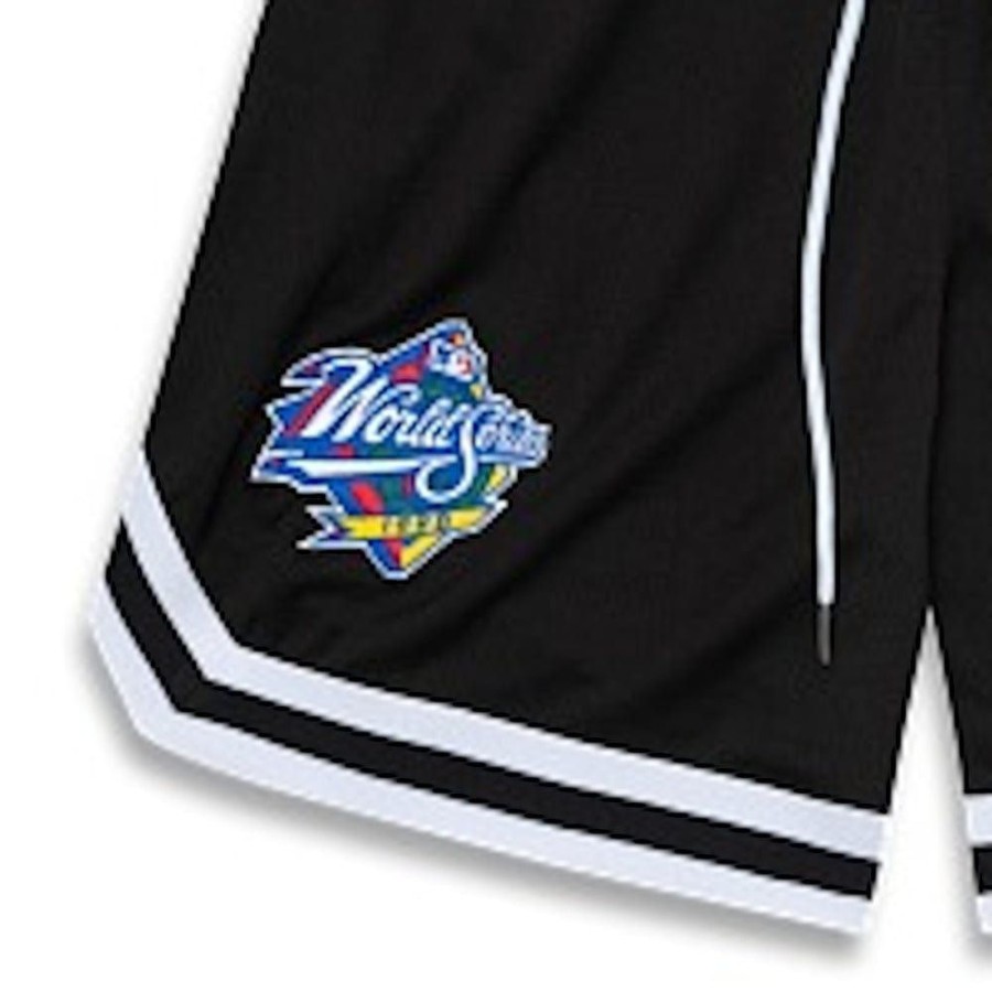 Men New Era Shorts | New Era Logo Emblem Shorts New York Yankees - Black