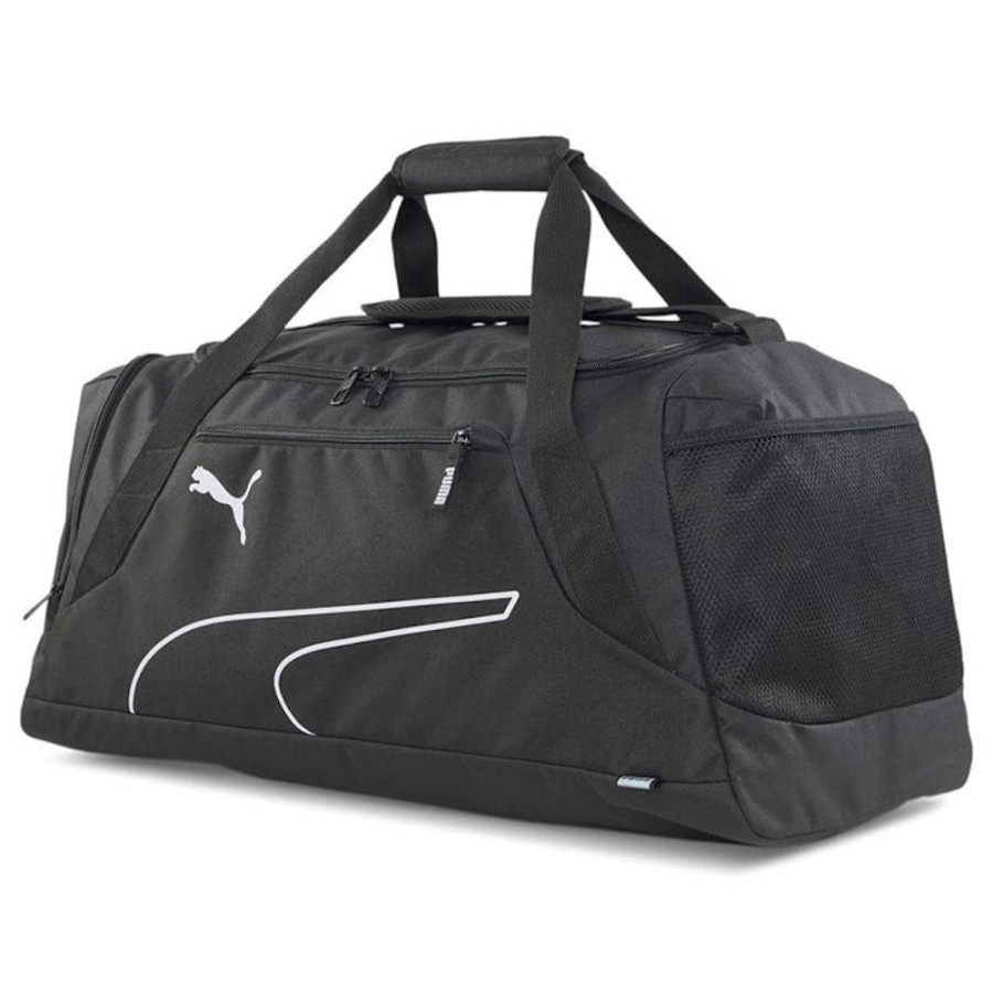 Kids Puma School Bags | Puma Fundamentals Sports Bag - Black