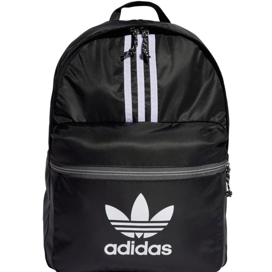 Men Adidas Bags | Adidas Adicolor Archive Backpack - Black / Black