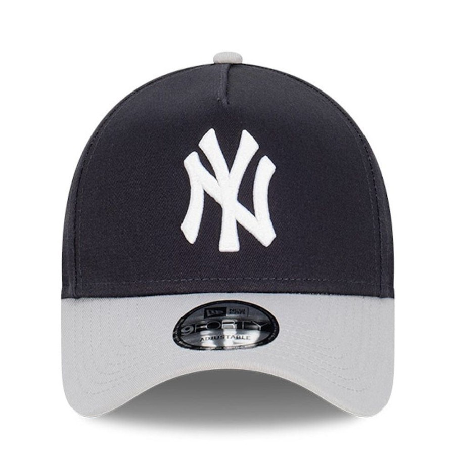 Men New Era Snapback | New Era 9Forty 2-Tone A-Frame Snapback New York Yankees - Navy / Grey