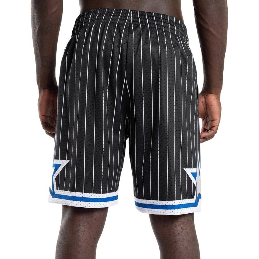 Men Mitchell u0026 Ness Nba Clothing | Mitchell & Ness Swingman Shorts Orlando Magic Alt 94/95 - Black