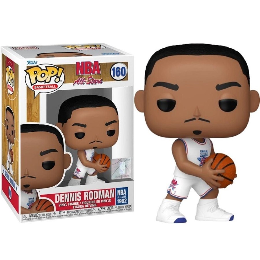 Men Funko Pop! Vinyl | Funko Nba Legends All Star 1992 Dennis Rodman Pop! Vinyl #160