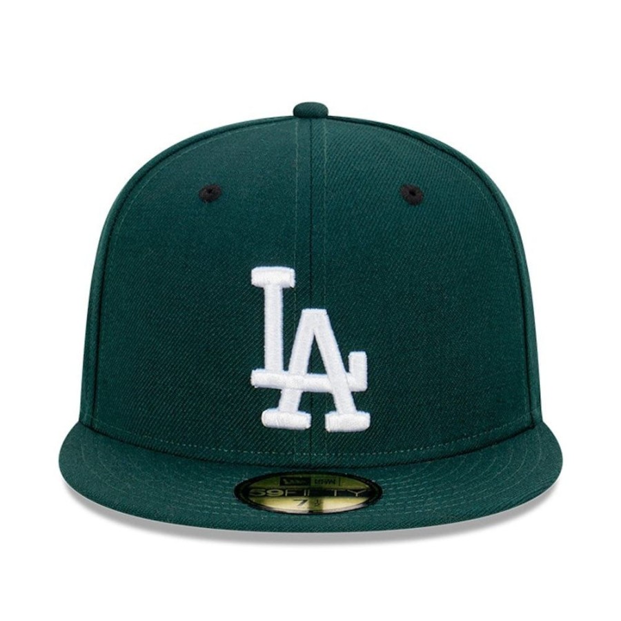 Men New Era Fitted | New Era 59Fifty 88'S And 96'S Fitted Cap Los Angeles Dodgers - Kelly Green