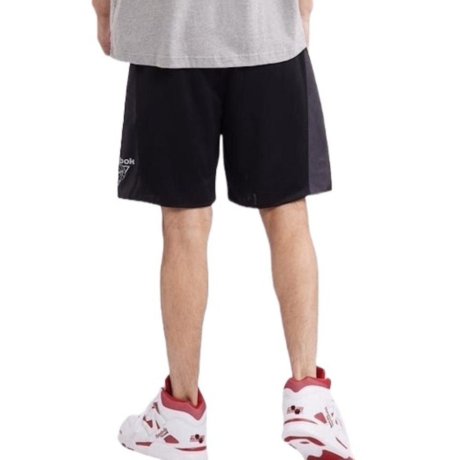 Men Reebok Shorts | Reebok Basketball Mesh Short - Black