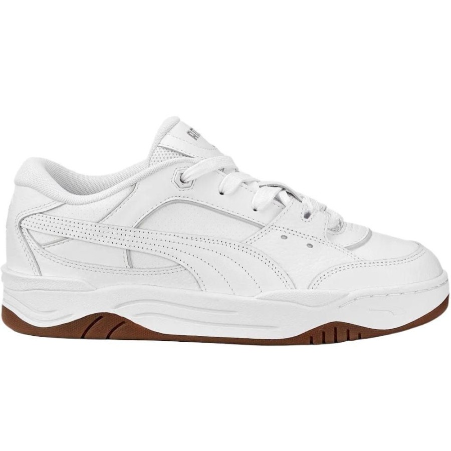 Men Puma Puma | Puma 180 Leather - White / Gum