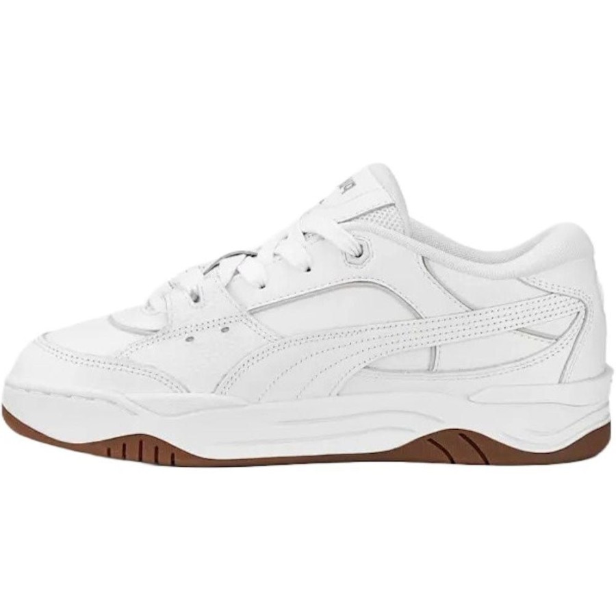 Men Puma Puma | Puma 180 Leather - White / Gum