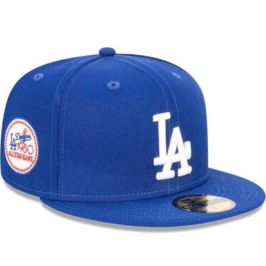 Men New Era Fitted | New Era 59Fifty Patch Up Fitted Cap Los Angeles Dodgers - Royal