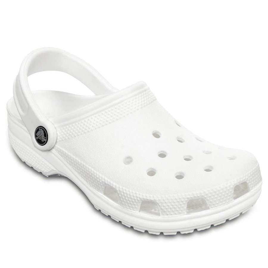 Men Crocs Crocs | Crocs Classic Clog - White