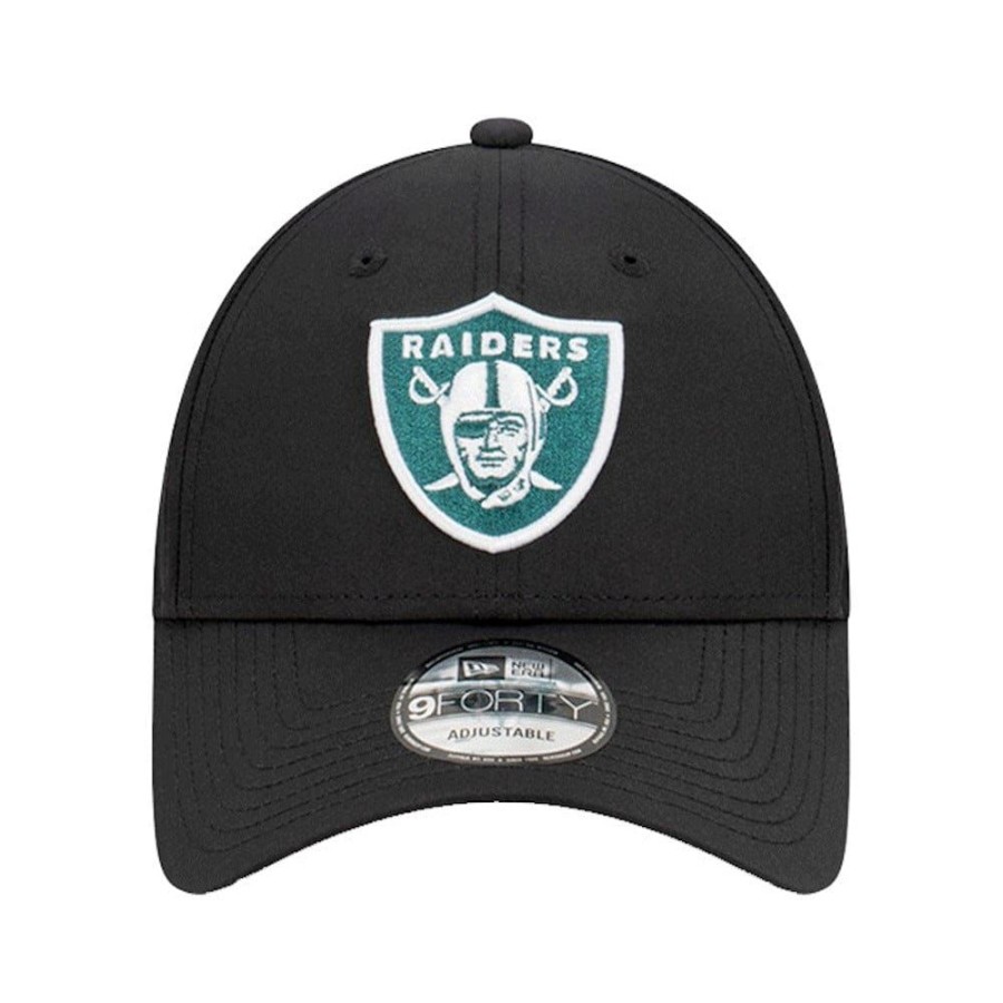 Men New Era Nfl Hats | New Era 9Forty Prolite Strapback Las Vegas Raiders - Black / Pine