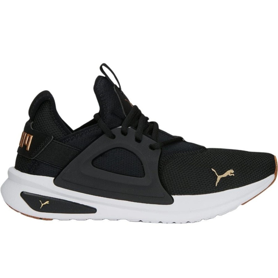 Men Puma Puma | Puma Softride Enzo Evo Better Remix - Black / Gold