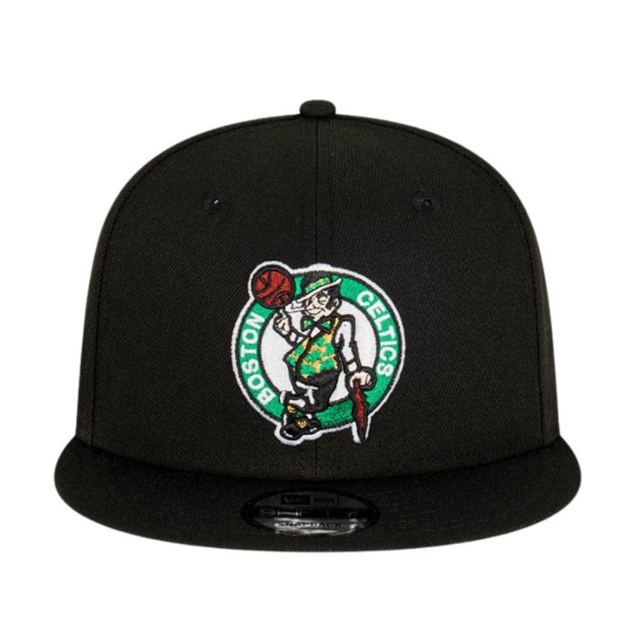 Men New Era Nba Hats | New Era 9Fifty Champs Snapback Boston Celtics - Black / Metallic Gold