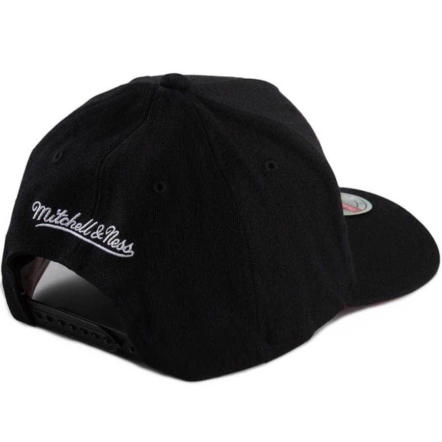 Men Mitchell u0026 Ness Nba Hats | Mitchell & Ness Billboard 2.0 Classic Redline Snapback Los Angeles Lakers - Black